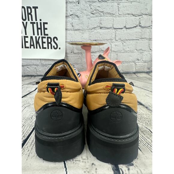 Timberland x Humberto Leon 110 Lug Cupsole Clogs Mens 11 Wheat Brown Black Shoes main image 6